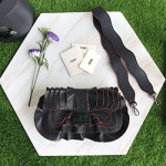 펜디 웨이브 가죽 숄더 크로스백8782