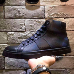 버버리 남성용 하이컨버스화