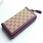  구찌 장지갑 테슬 캔버스