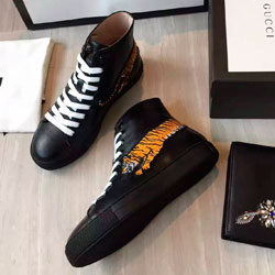 구찌 남여공용 타이거자수 하이탑