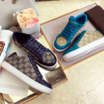 구찌 자가드 스니커즈