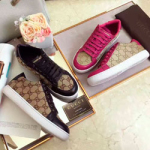 구찌 자가드 스니커즈