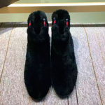 구찌 양털 앵글부츠