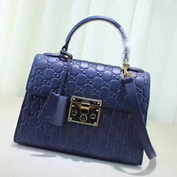 구찌 실비 가죽탑 핸들백 453188