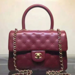 샤넬 17ss 플랩 핸들백