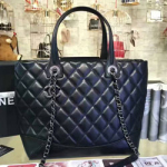 샤넬 램스킨 토트백