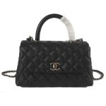 샤넬 17ss 클래식 코코핸들 블랙