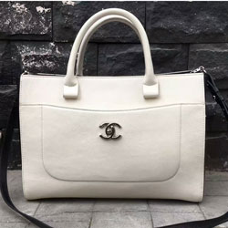 샤넬 램스킨 토트백