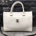 샤넬 램스킨 토트백