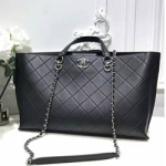 샤넬 램스킨 토트백