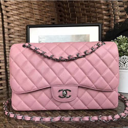 샤넬 클래식 캐비어 더블플랩 라지