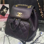 샤넬 캐비어 백팩