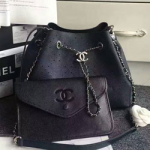 샤넬 램스킨 토트백