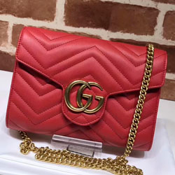 구찌 마몬트 마틀라세 숄더백  474575 20cm