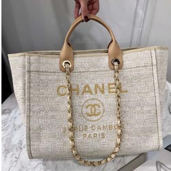 샤넬 18년  캔버스 도빌백 CH-20180204