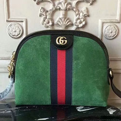 구찌 GG 스웨이드 숄더백 499621