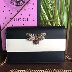 구찌  [Queen Margaret] 가죽 미니 백 476079