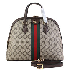 구찌 [오피디아] GG 미디엄 탑 핸들 백‎524533