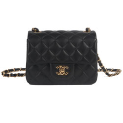 샤넬 클래식 램스킨 MINI 16cm 금장 [12가지 색상] C-5566