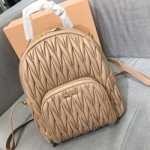 미우미우 가죽 백팩 5BZ022