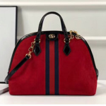 구찌 [오피디아] 스웨이드 미디엄 탑 핸들 백 524533