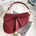 크리스찬디올 송아지 가죽 SADDLE 백 DR-91574