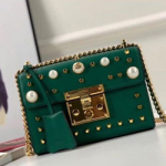 구찌 [패들락] 스터드 가죽 숄더백 432182