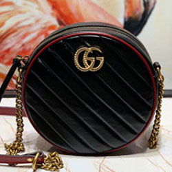 구찌 미니 라운드 숄더백 550154