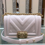 샤넬 플랩 보이백 20cm 190823