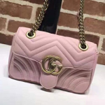 구찌 마몬트 마틀라세 숄더백 