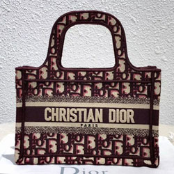 크리스찬디올 오리지널 OBLIQUE 자수 캔버스 미니백