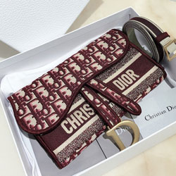 크리스찬디올 파우치 벨트백 