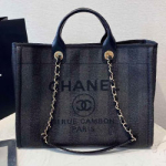 샤넬 캔버스 도빌백 CA-66984