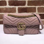 구찌 마몬트 마틀라세 숄더백 스몰 22cm 446744