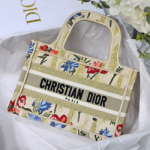 크리스찬디올 오리지널 OBLIQUE 자수 캔버스 미니백