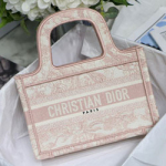 크리스찬디올 오리지널 OBLIQUE 자수 캔버스 미니백